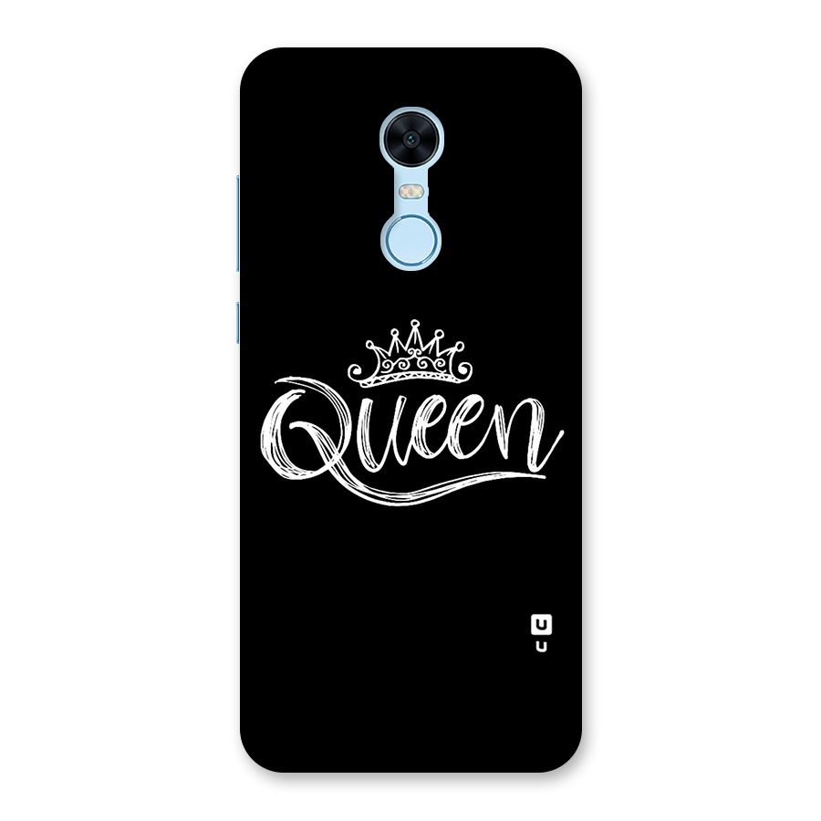 Queen Crown Back Case for Redmi Note 5
