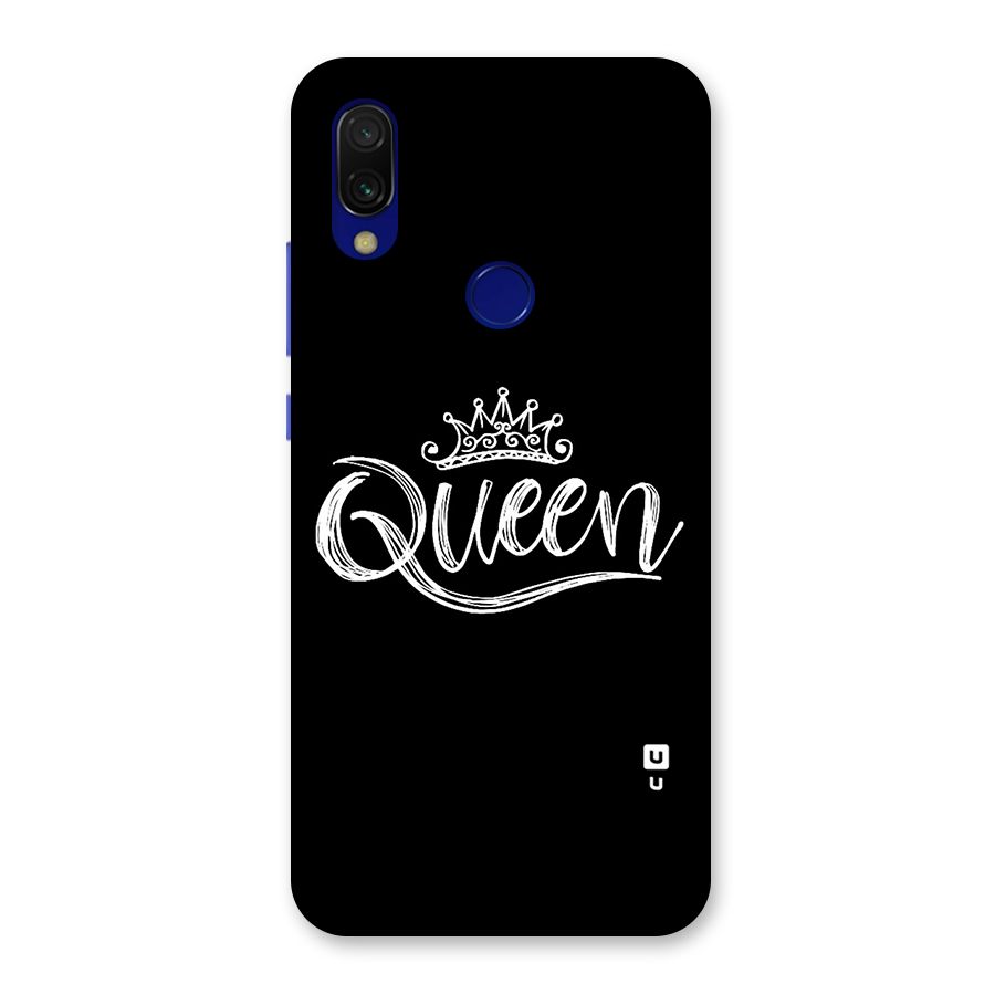 Queen Crown Back Case for Redmi Y3