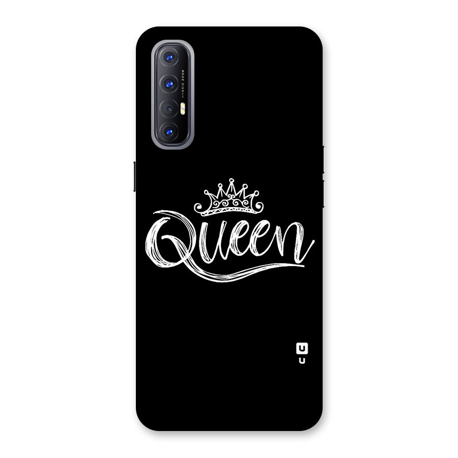 Queen Crown Back Case for Reno3 Pro