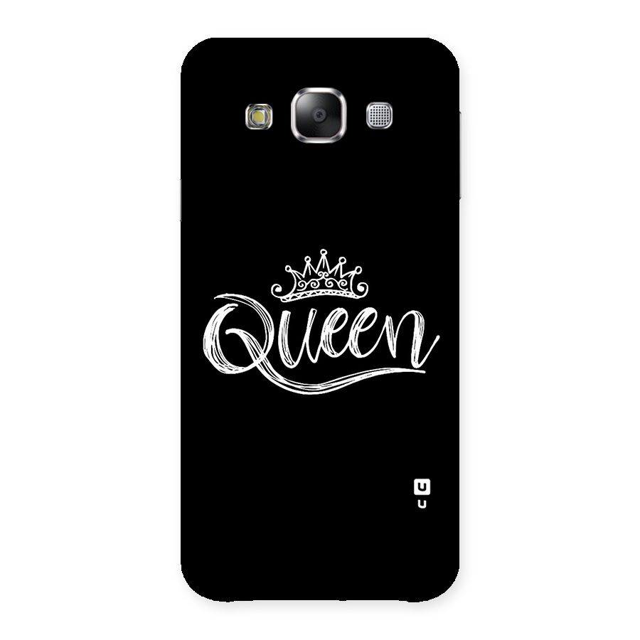 Queen Crown Back Case for Samsung Galaxy E5