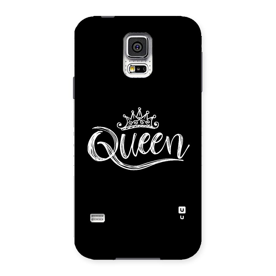 Queen Crown Back Case for Samsung Galaxy S5