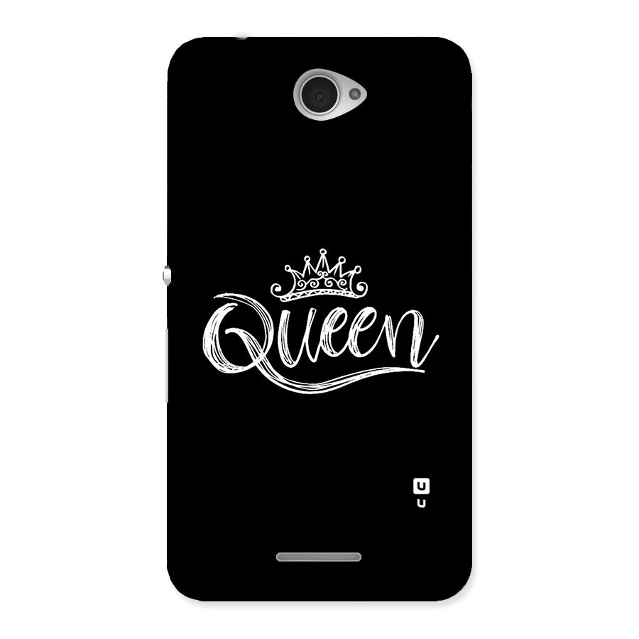 Queen Crown Back Case for Sony Xperia E4