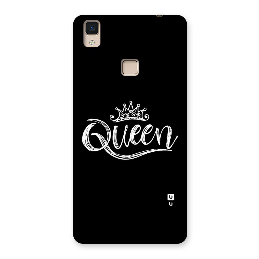 Queen Crown Back Case for V3 Max