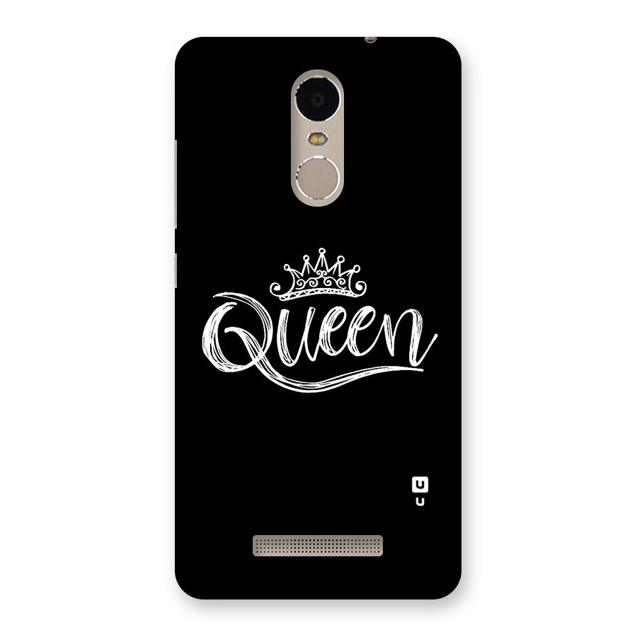 Queen Crown Back Case for Xiaomi Redmi Note 3