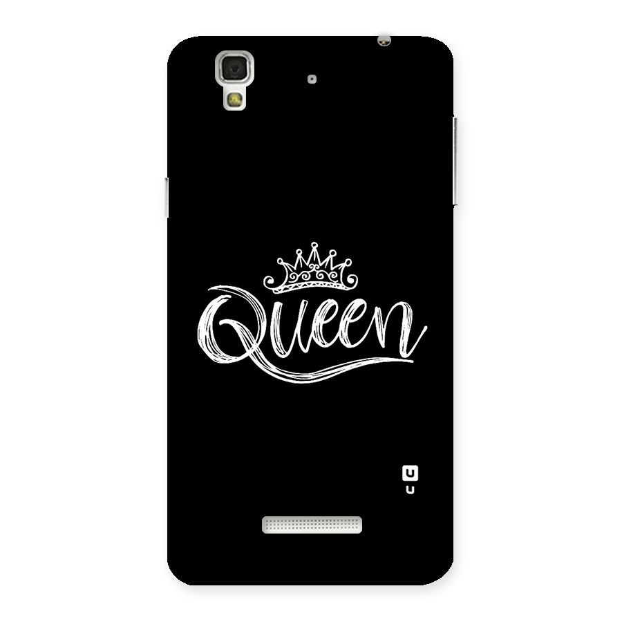 Queen Crown Back Case for YU Yureka Plus