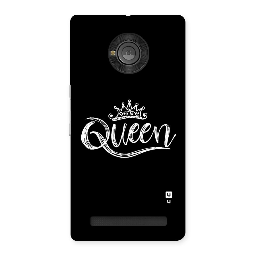 Queen Crown Back Case for Yu Yunique