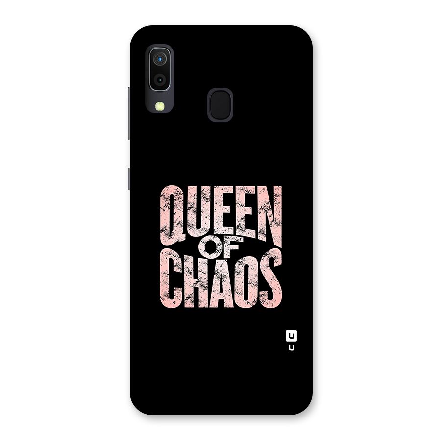 Queen of Chaos Back Case for Galaxy A20