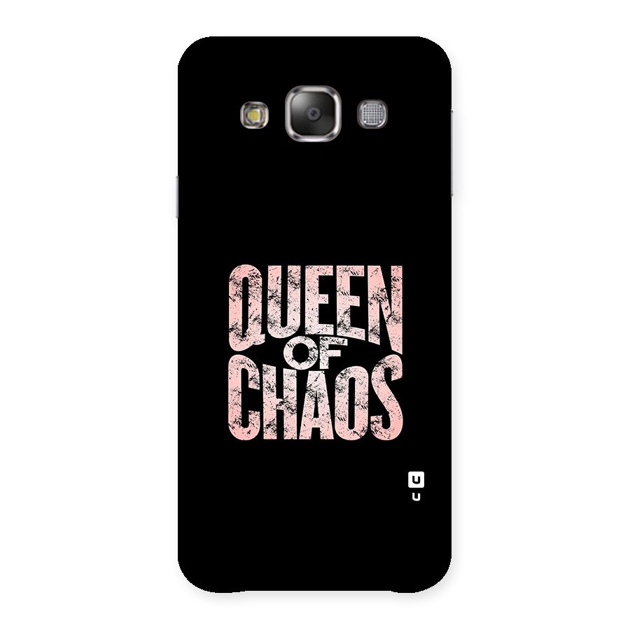 Queen of Chaos Back Case for Galaxy E7