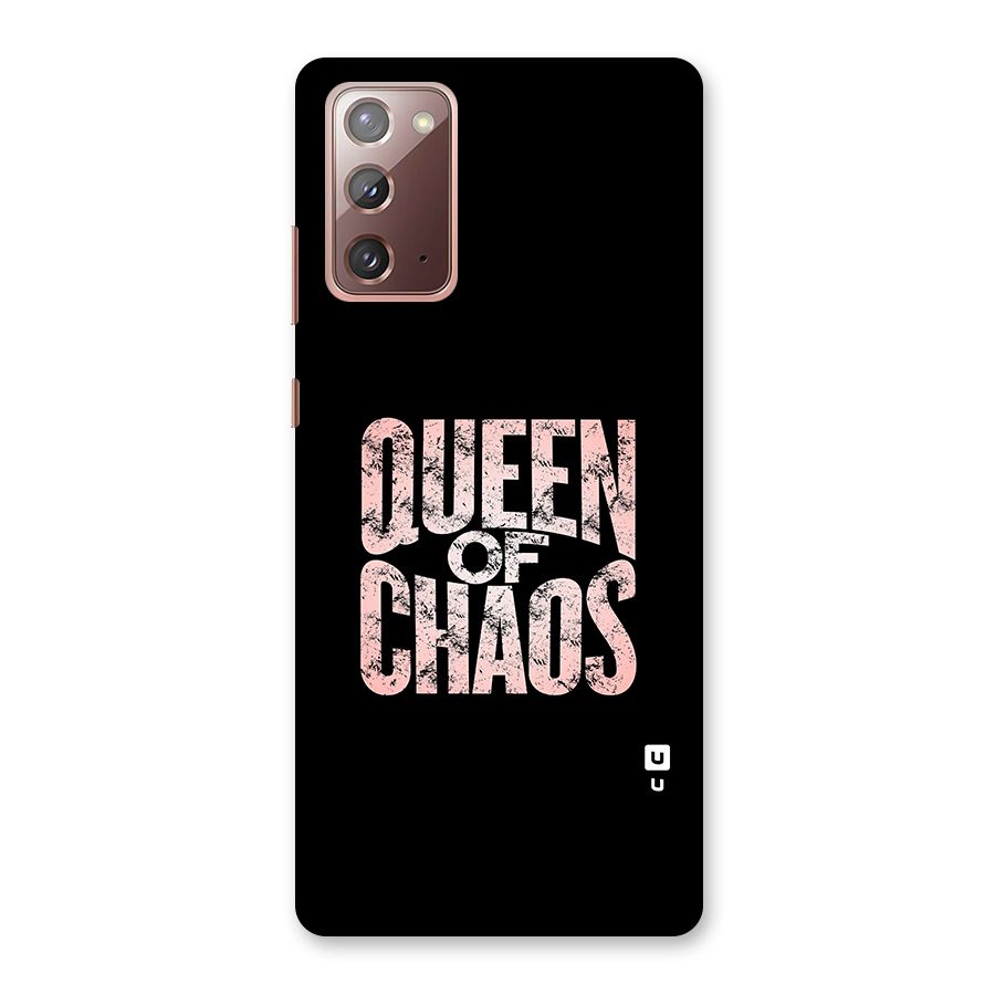 Queen of Chaos Back Case for Galaxy Note 20