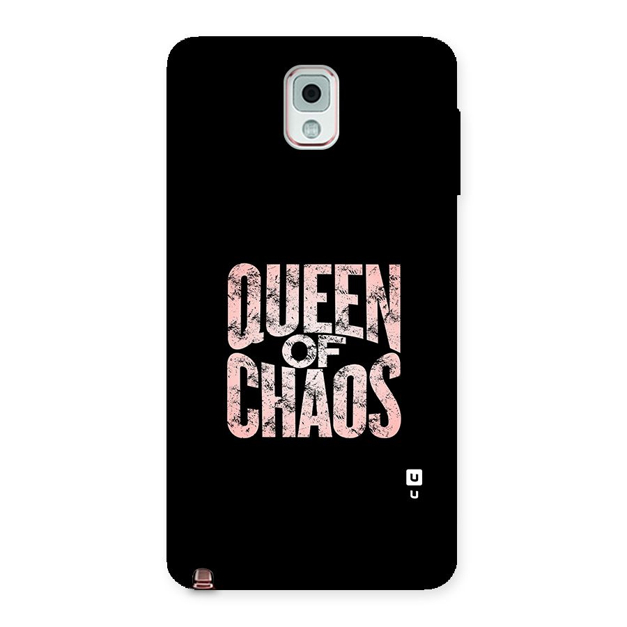 Queen of Chaos Back Case for Galaxy Note 3
