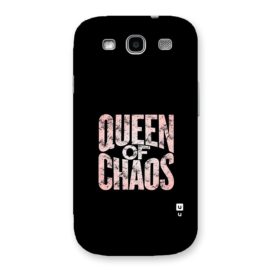Queen of Chaos Back Case for Galaxy S3