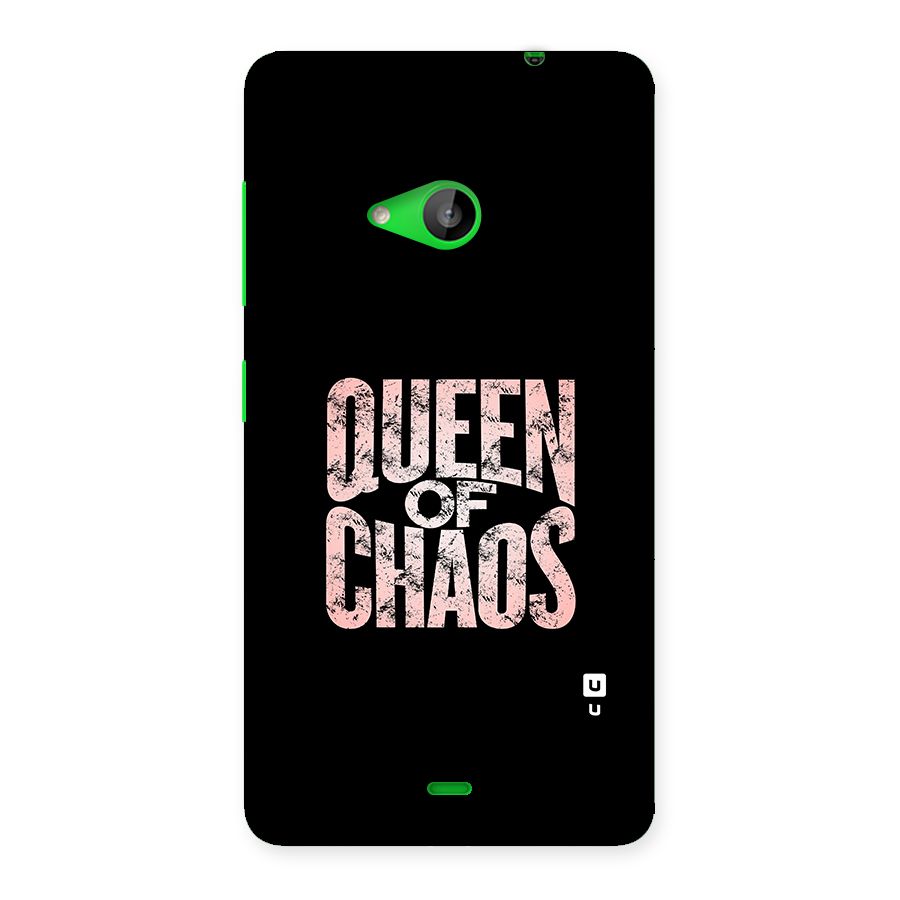 Queen of Chaos Back Case for Lumia 535