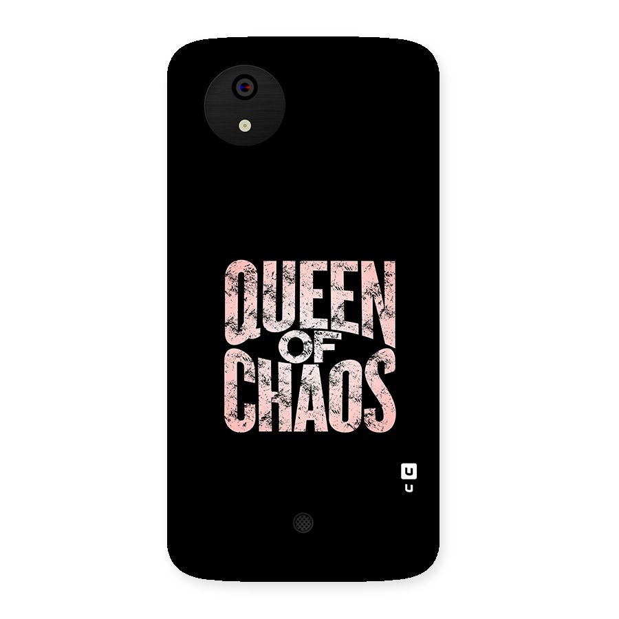 Queen of Chaos Back Case for Micromax Canvas A1