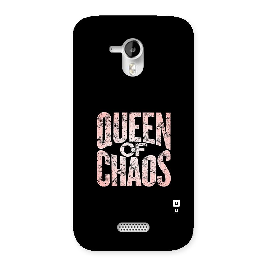 Queen of Chaos Back Case for Micromax Canvas HD A116