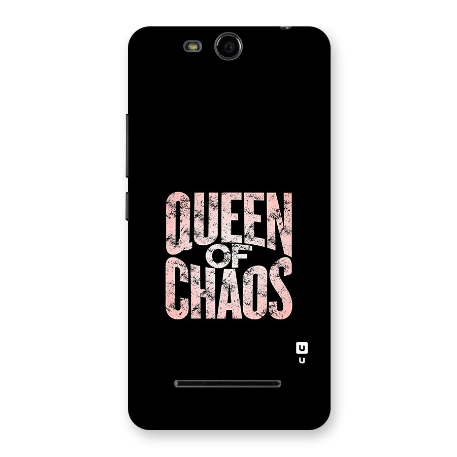 Queen of Chaos Back Case for Micromax Canvas Juice 3 Q392