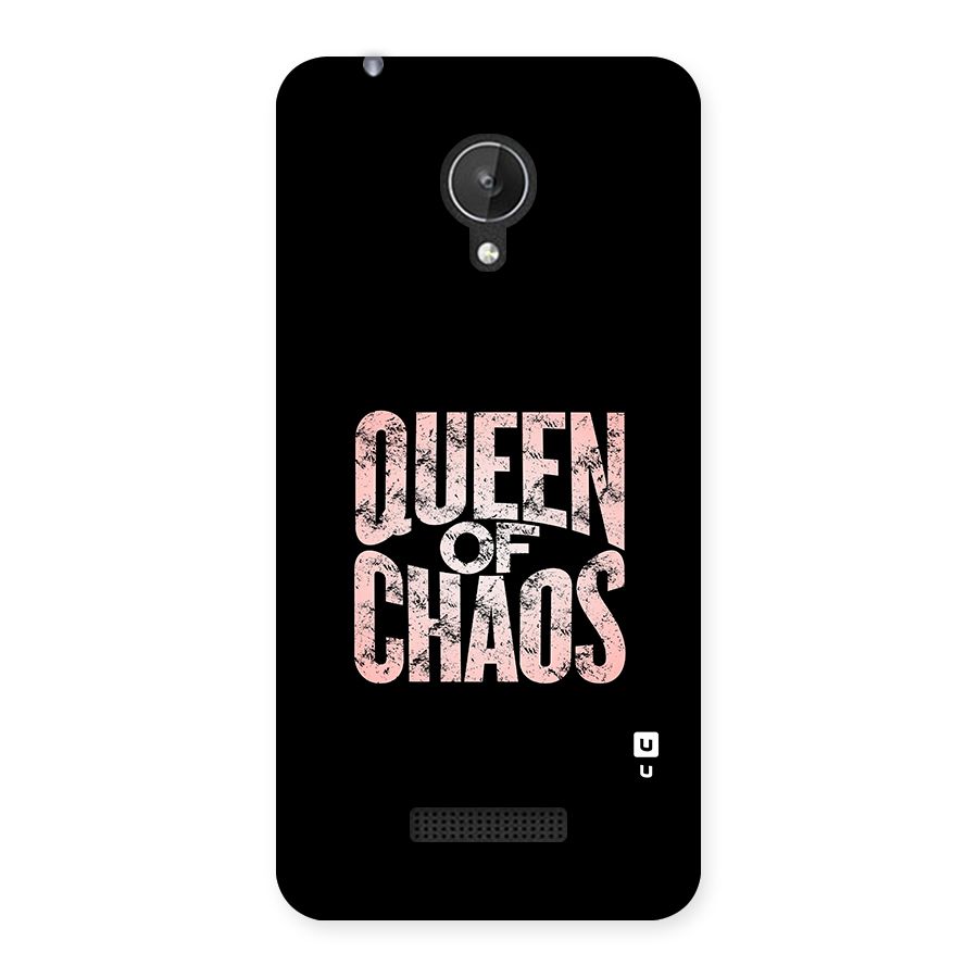 Queen of Chaos Back Case for Micromax Canvas Spark Q380