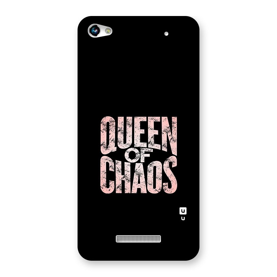 Queen of Chaos Back Case for Micromax Hue 2