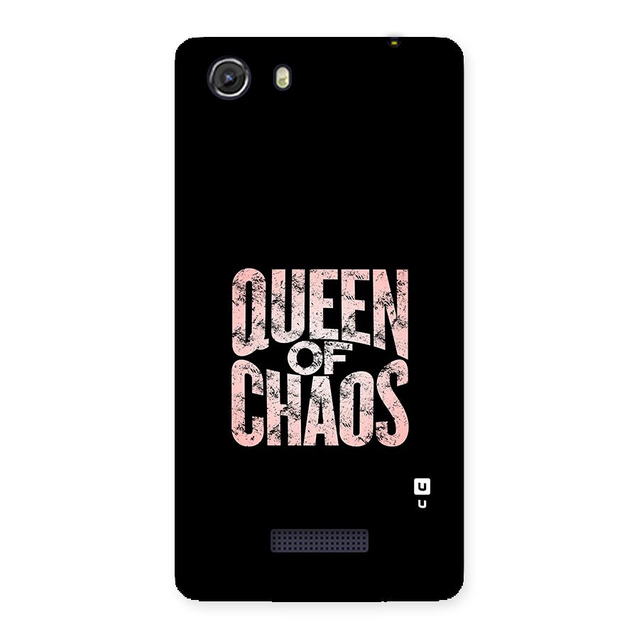 Queen of Chaos Back Case for Micromax Unite 3