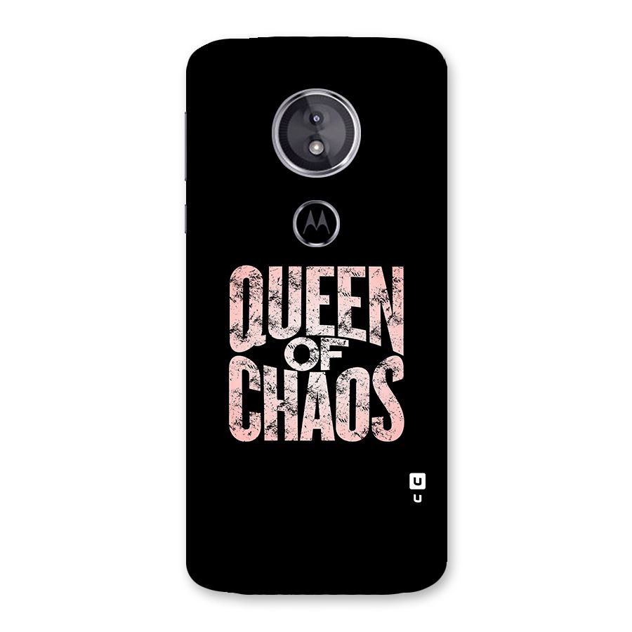 Queen of Chaos Back Case for Moto E5