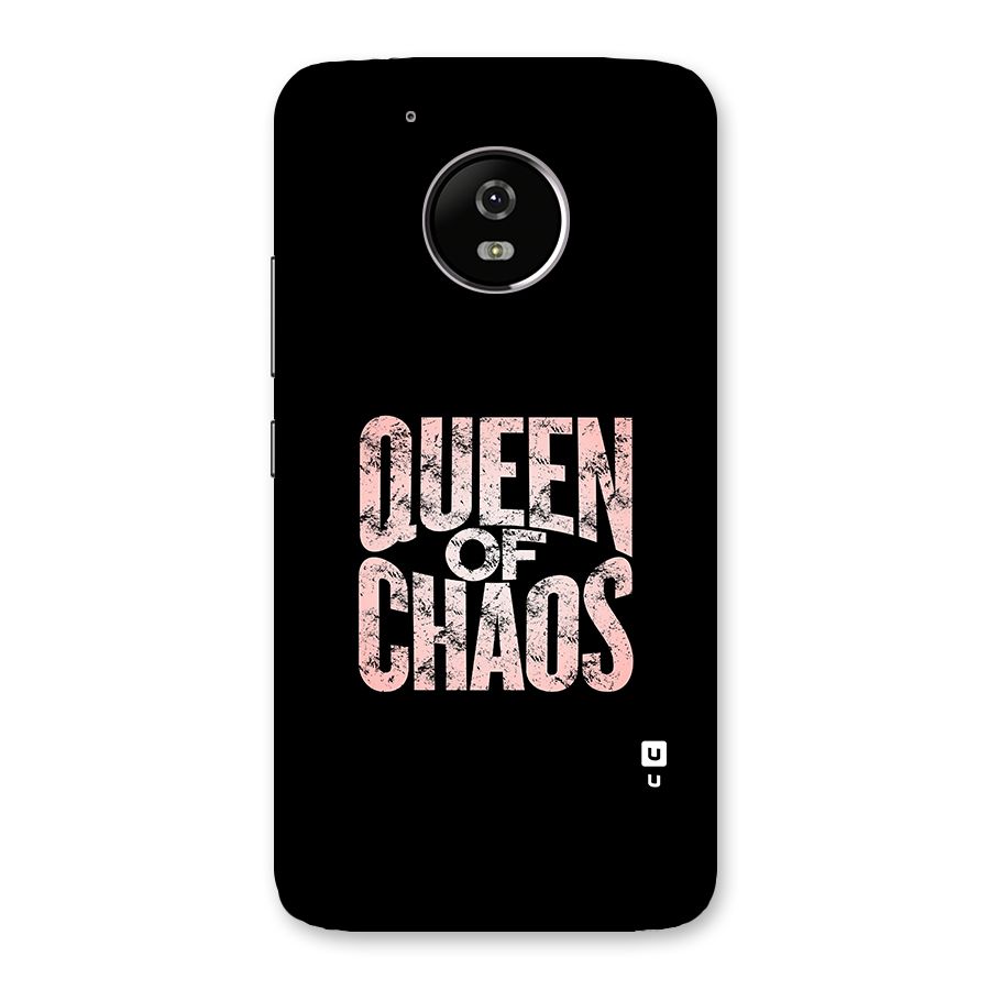 Queen of Chaos Back Case for Moto G5