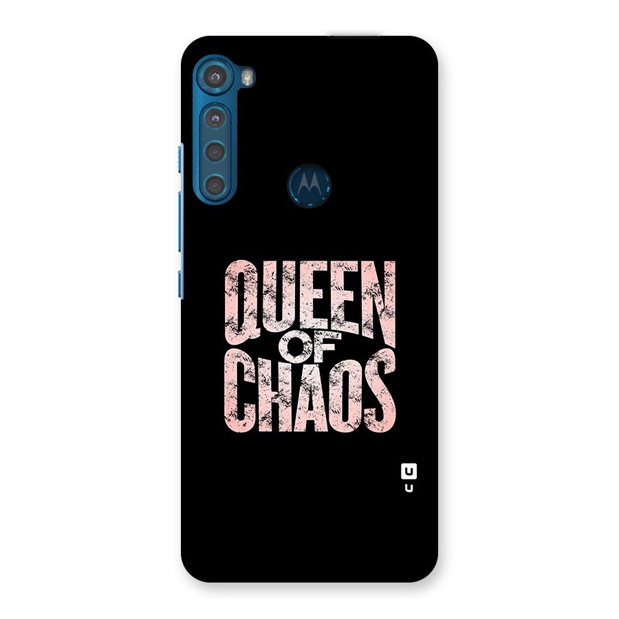 Queen of Chaos Back Case for Motorola One Fusion Plus