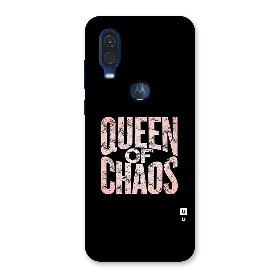 Queen of Chaos Back Case for Motorola One Vision