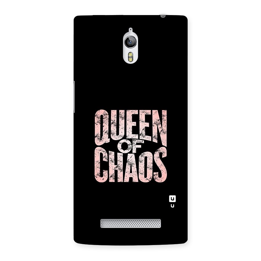 Queen of Chaos Back Case for Oppo Find 7