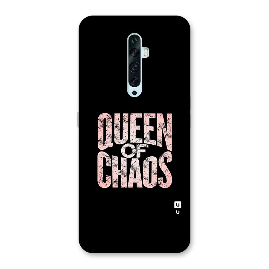 Queen of Chaos Back Case for Oppo Reno2 F