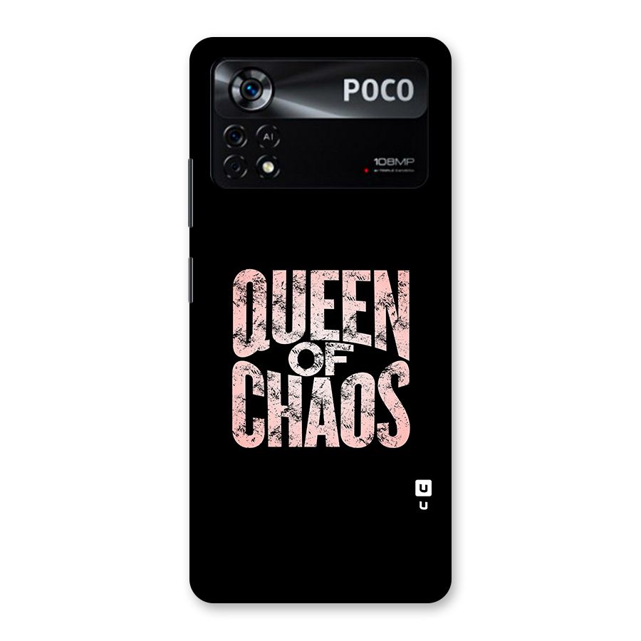 Queen of Chaos Back Case for Poco X4 Pro 5G