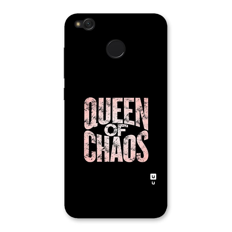 Queen of Chaos Back Case for Redmi 4