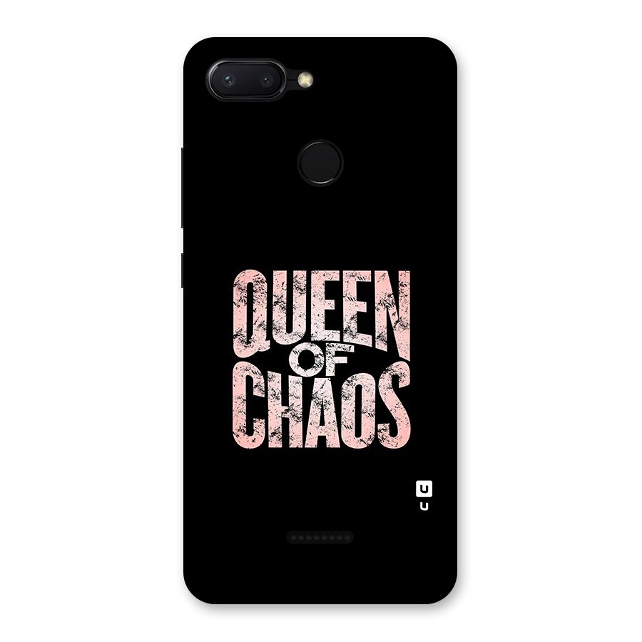 Queen of Chaos Back Case for Redmi 6