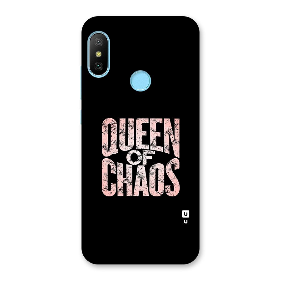 Queen of Chaos Back Case for Redmi 6 Pro