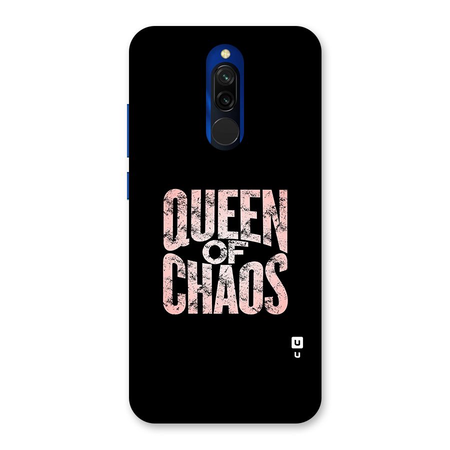 Queen of Chaos Back Case for Redmi 8