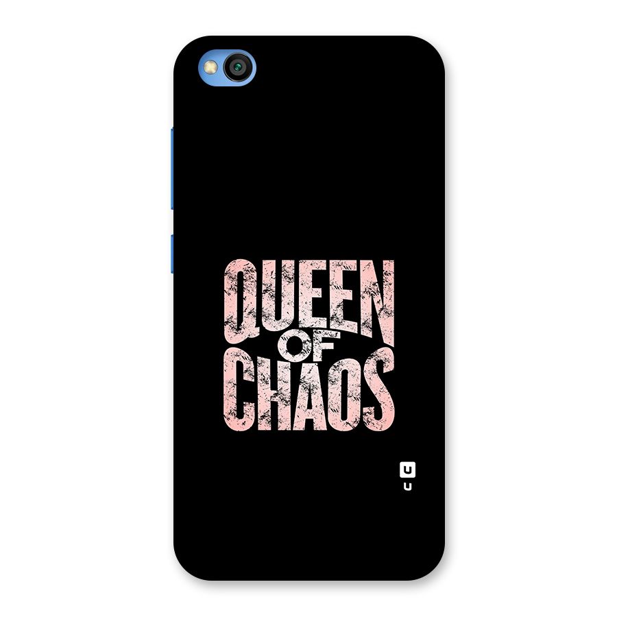 Queen of Chaos Back Case for Redmi Go