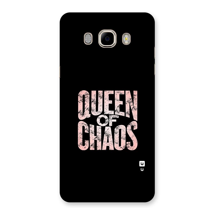 Queen of Chaos Back Case for Samsung Galaxy J7 2016