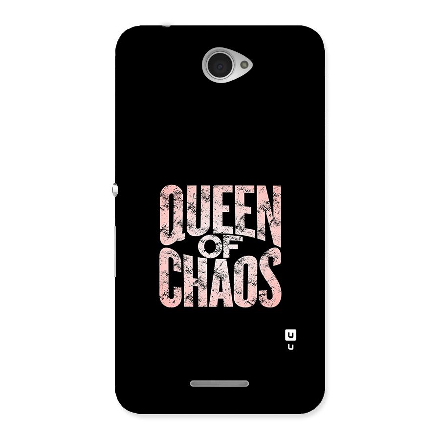 Queen of Chaos Back Case for Sony Xperia E4