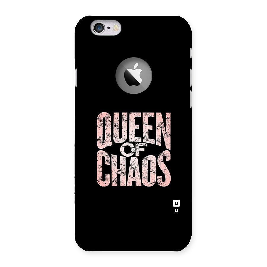 Queen of Chaos Back Case for iPhone 6 Logo Cut