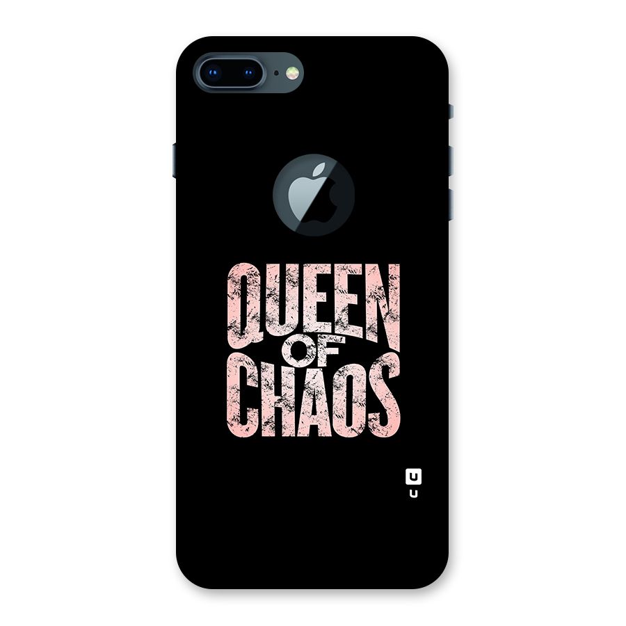 Queen of Chaos Back Case for iPhone 7 Plus Logo Cut