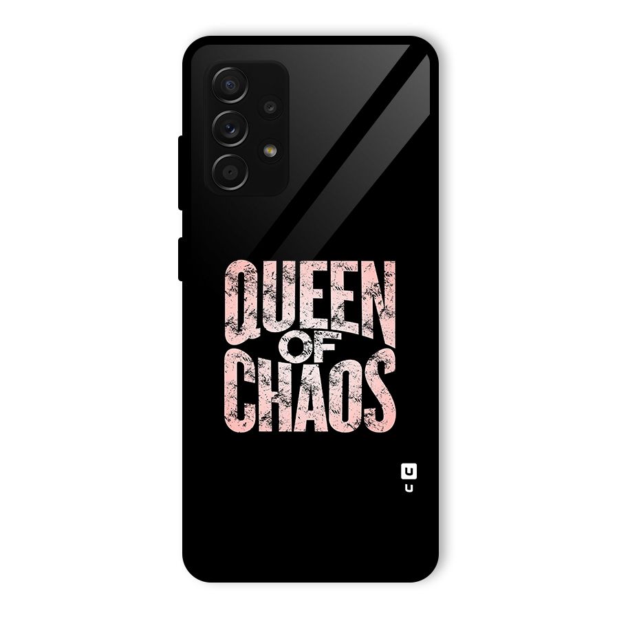 Queen of Chaos Glass Back Case for Galaxy A53 5G