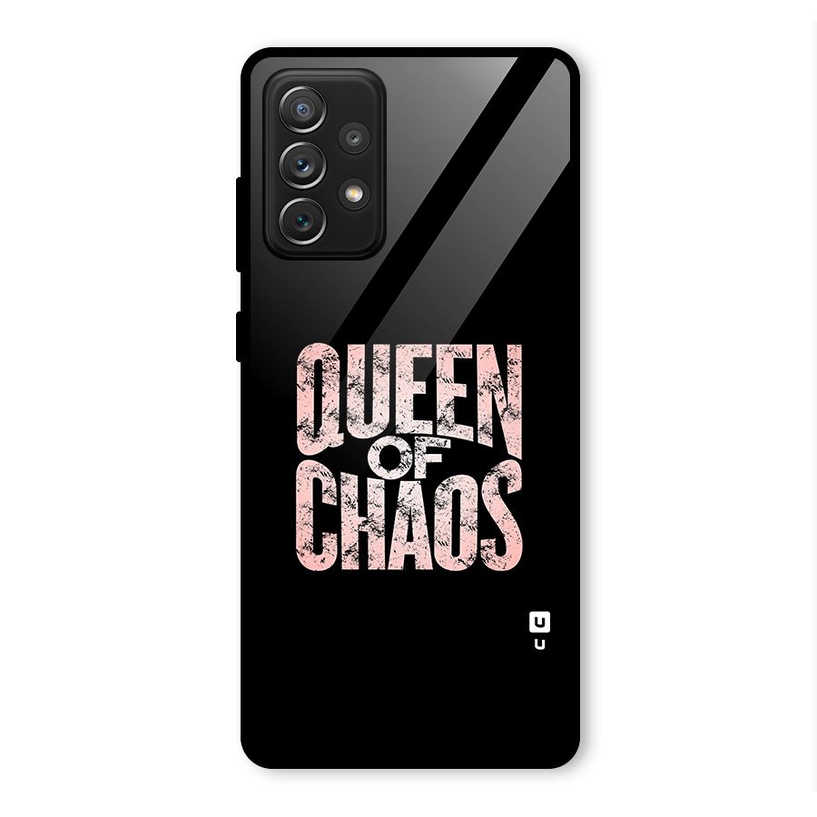 Queen of Chaos Glass Back Case for Galaxy A72