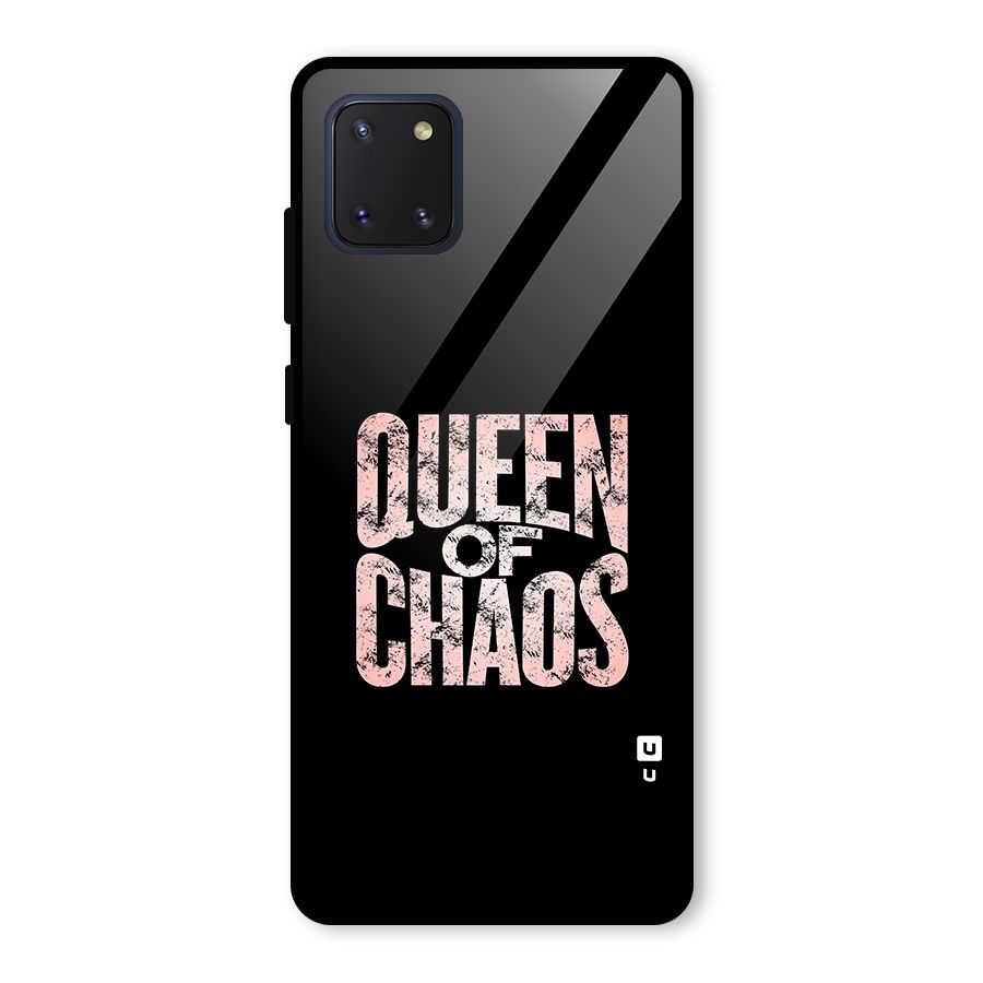 Queen of Chaos Glass Back Case for Galaxy Note 10 Lite