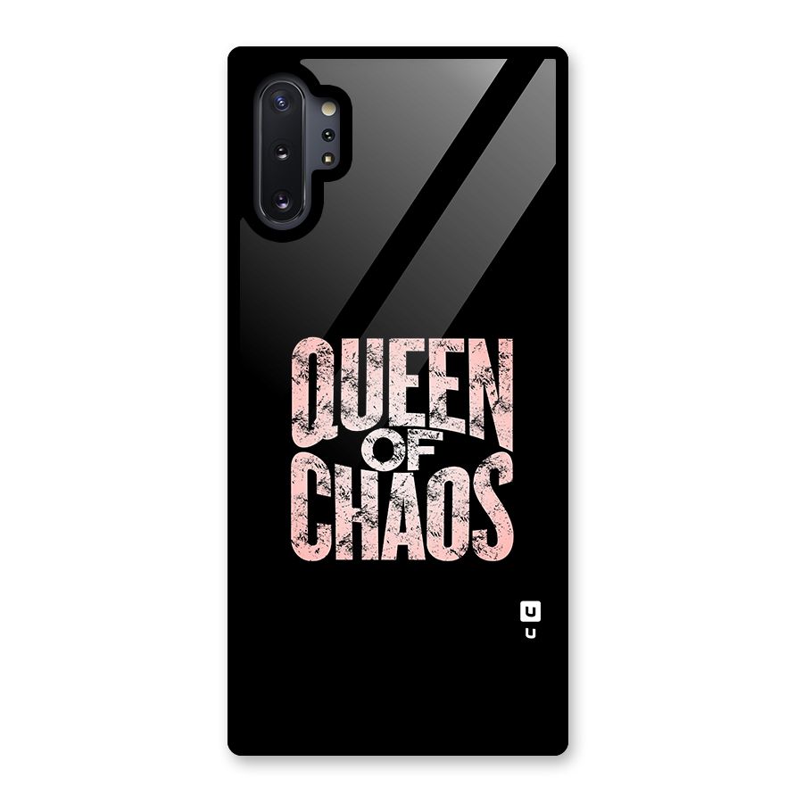 Queen of Chaos Glass Back Case for Galaxy Note 10 Plus