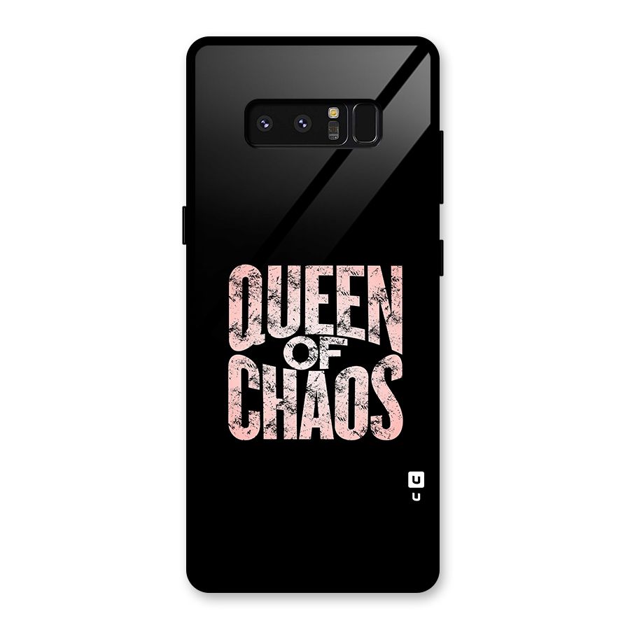 Queen of Chaos Glass Back Case for Galaxy Note 8