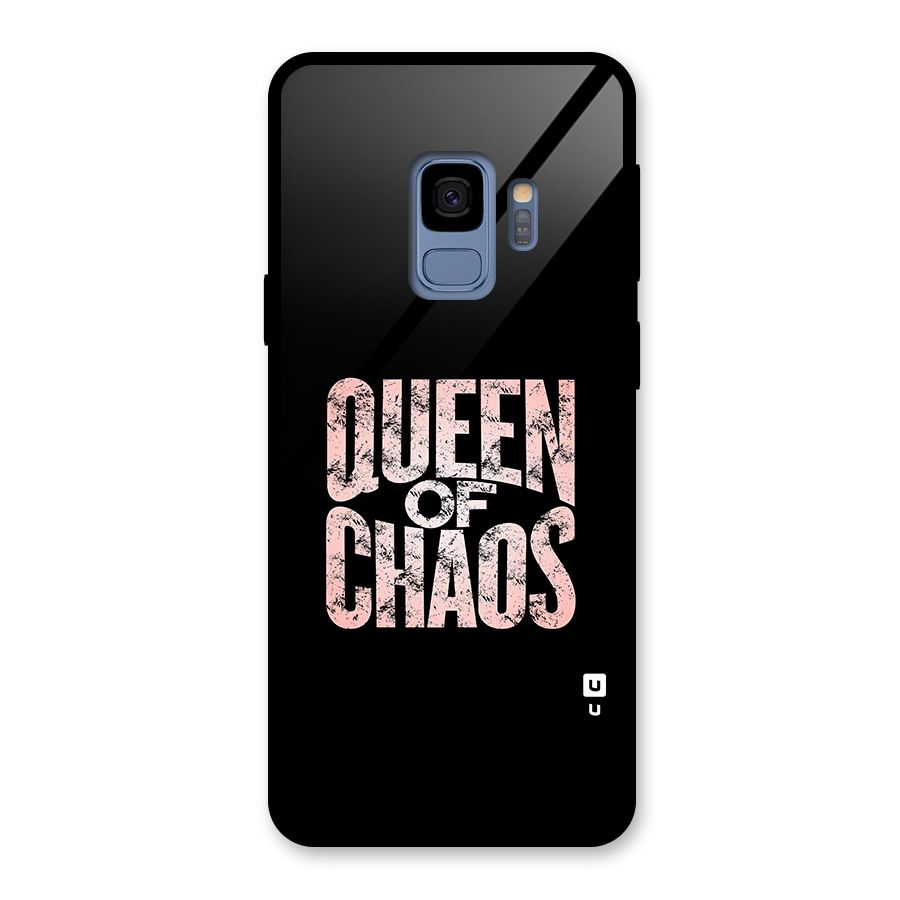 Queen of Chaos Glass Back Case for Galaxy S9