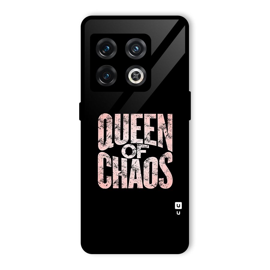 Queen of Chaos Glass Back Case for OnePlus 10 Pro 5G