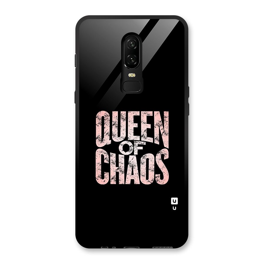 Queen of Chaos Glass Back Case for OnePlus 6