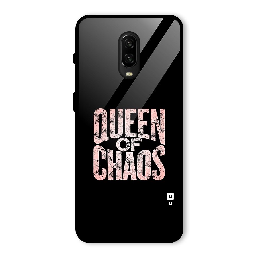 Queen of Chaos Glass Back Case for OnePlus 6T