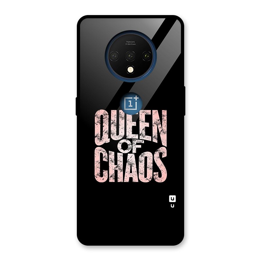 Queen of Chaos Glass Back Case for OnePlus 7T