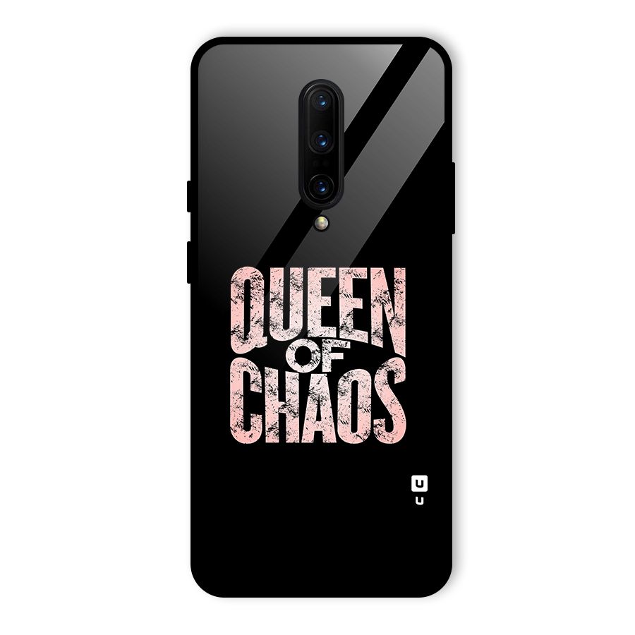 Queen of Chaos Glass Back Case for OnePlus 7 Pro