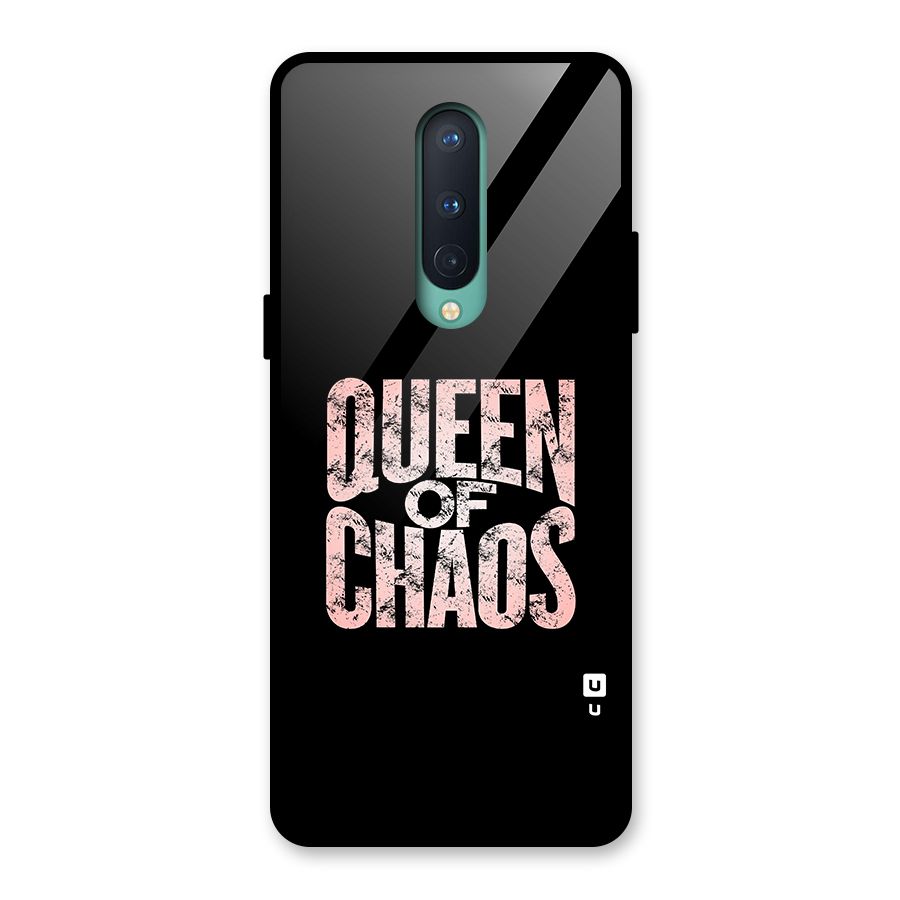 Queen of Chaos Glass Back Case for OnePlus 8